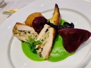 degustatie bordje traiteur aromate - huwelijk mariage feestzaal salle de mariage