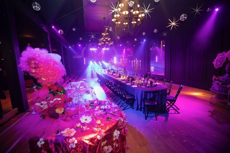 diner met table vivante - traiteur aromate - huwelijk mariage feestzaal salle de mariage