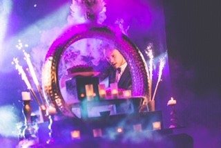 pièce montée in le grand salon te Beersel - traiteur aromate - huwelijk mariage feestzaal salle de mariage