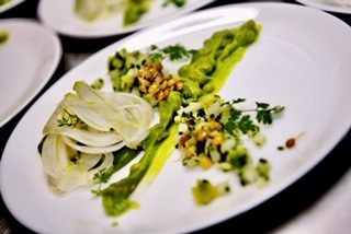 plat végétarien végé green - traiteur aromate - huwelijk mariage feestzaal salle de mariage